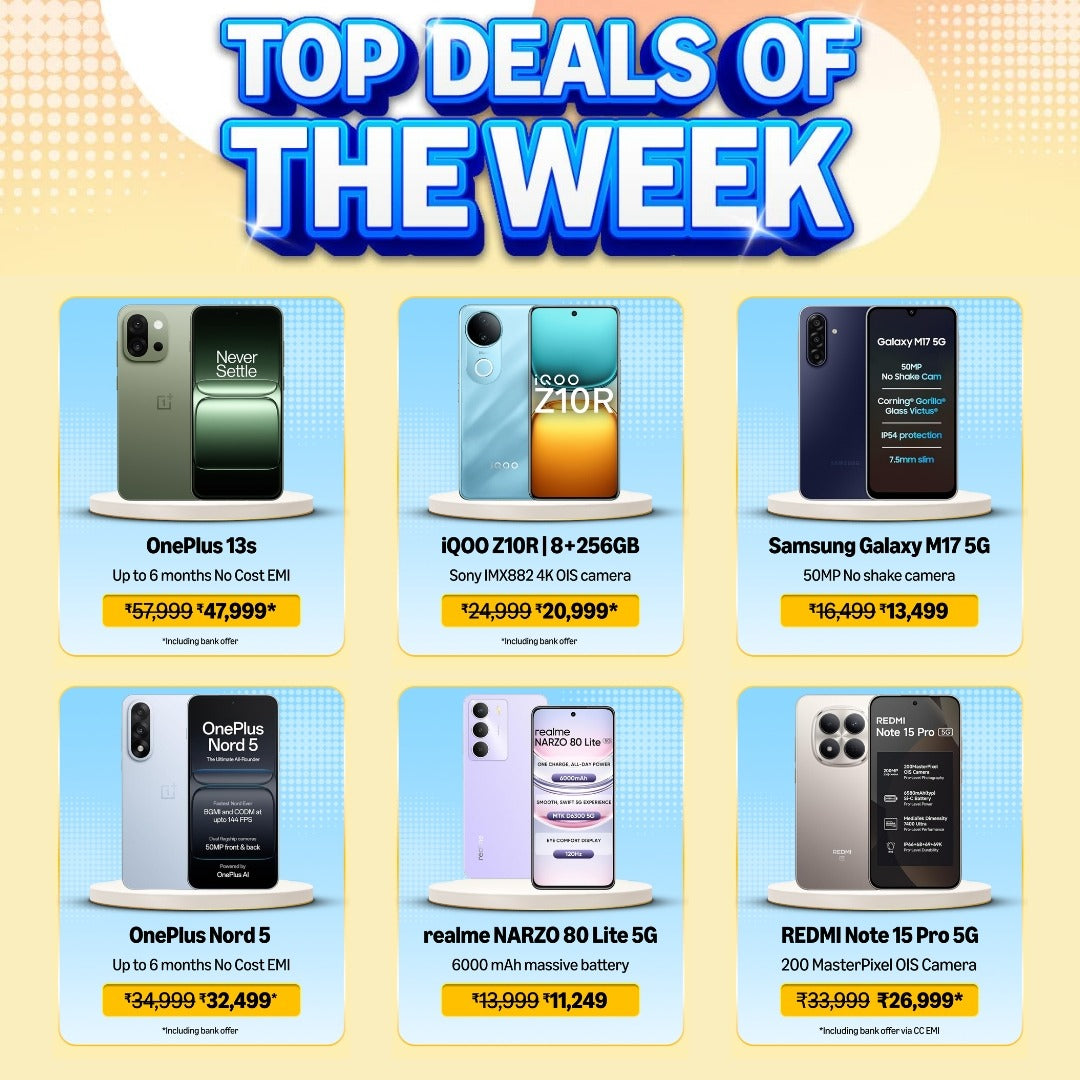Top deals of the Week