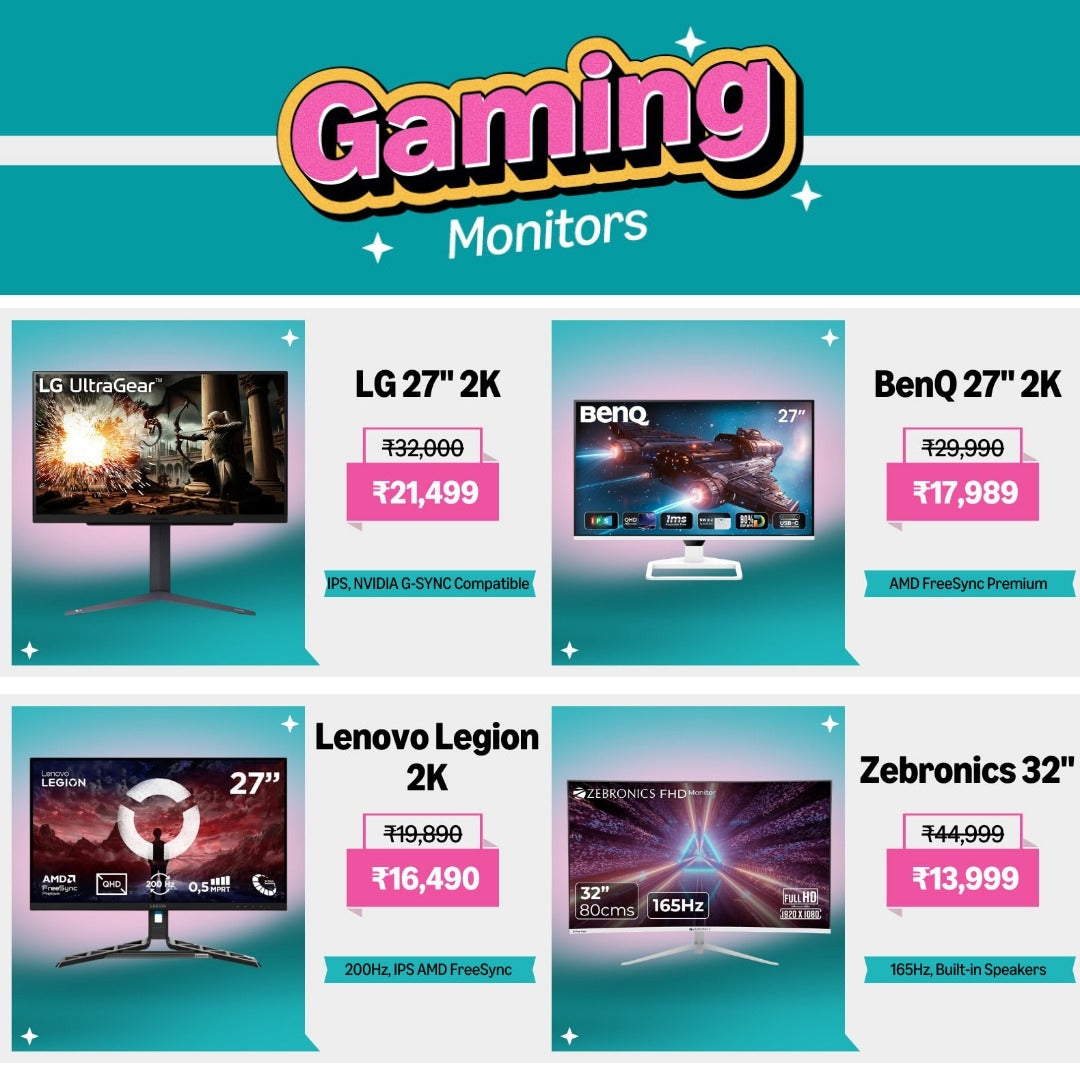 Deals On Gaming Monitors