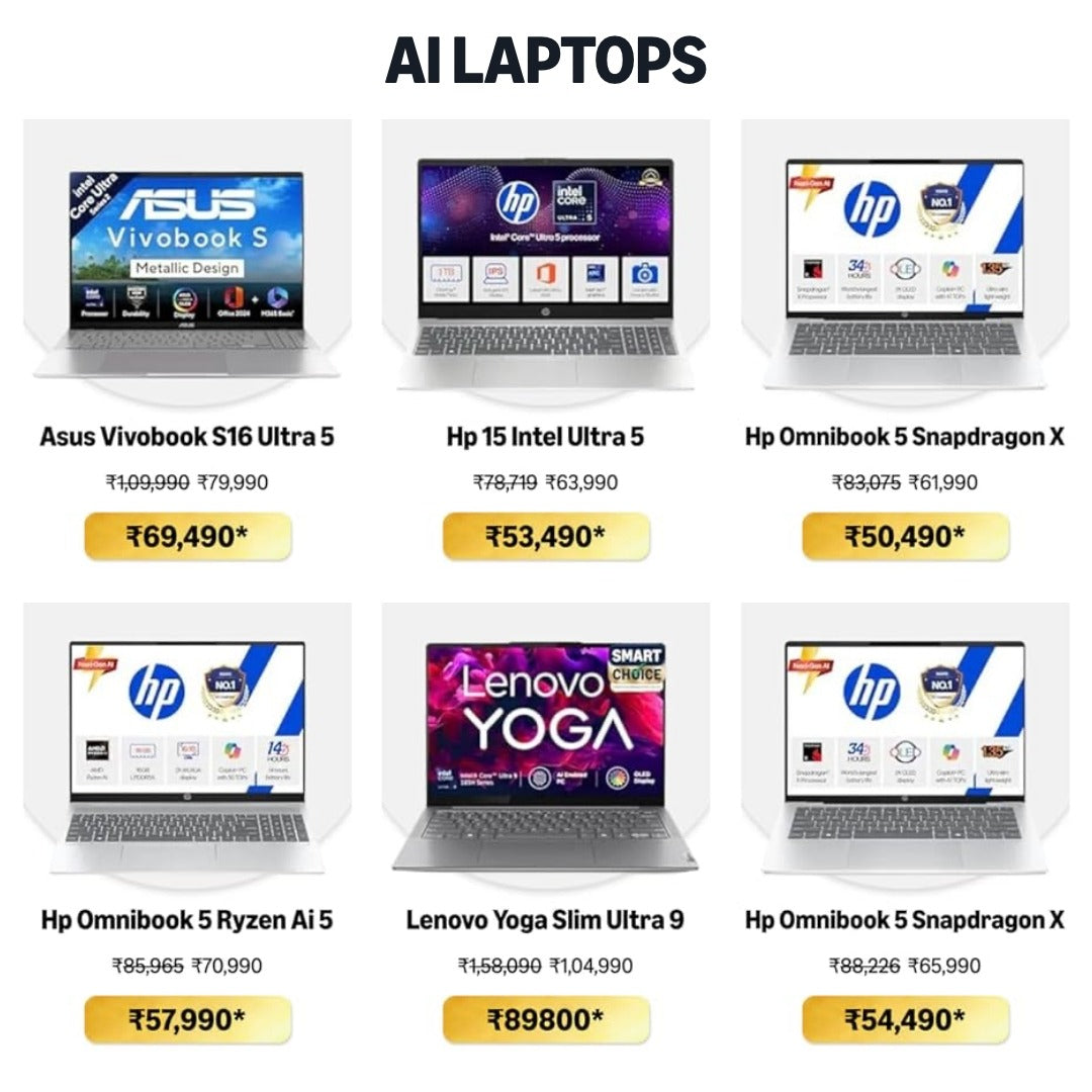 Deals On AI Laptops