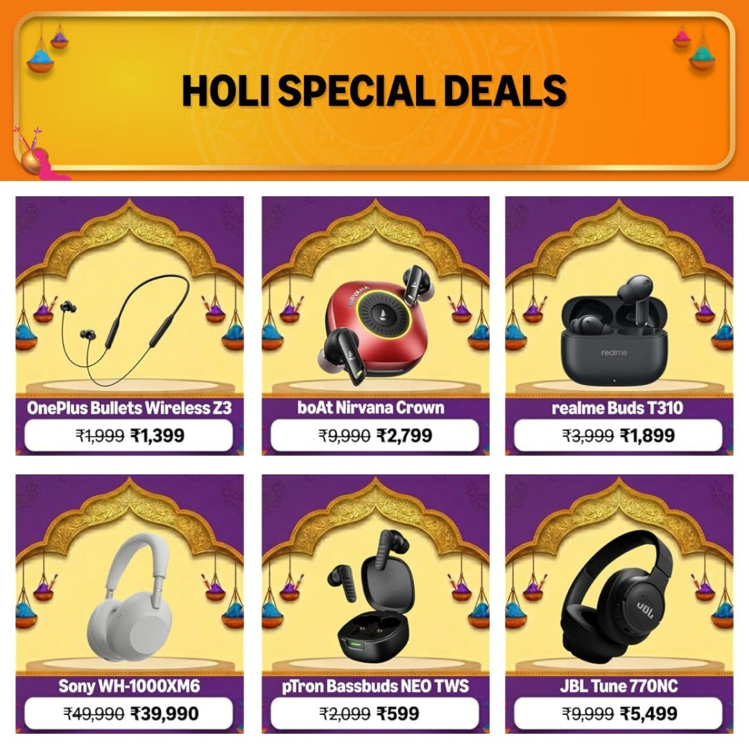 Holi Special Deals