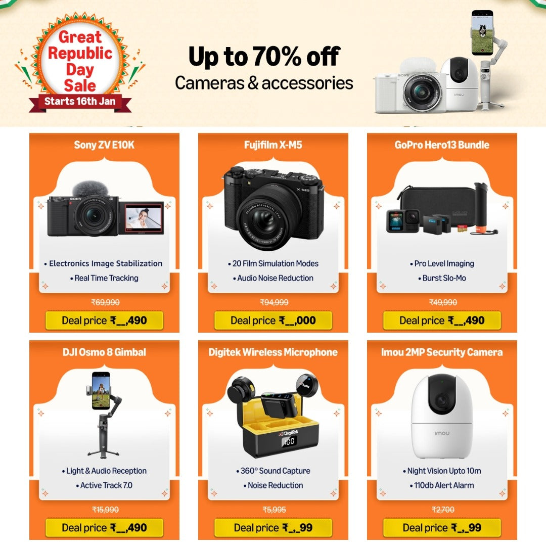 Cameras & accessories