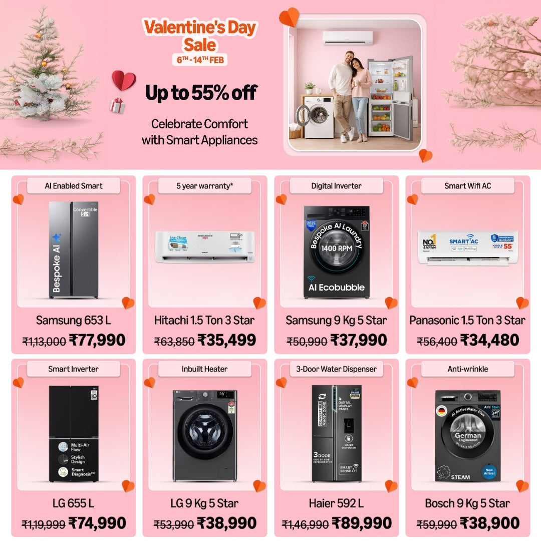 Valentine's Day Sale 📣 Sale live till 14th Feb