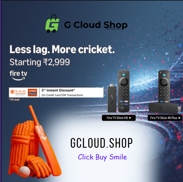 Less lag. More cricket. Starting ₹2999