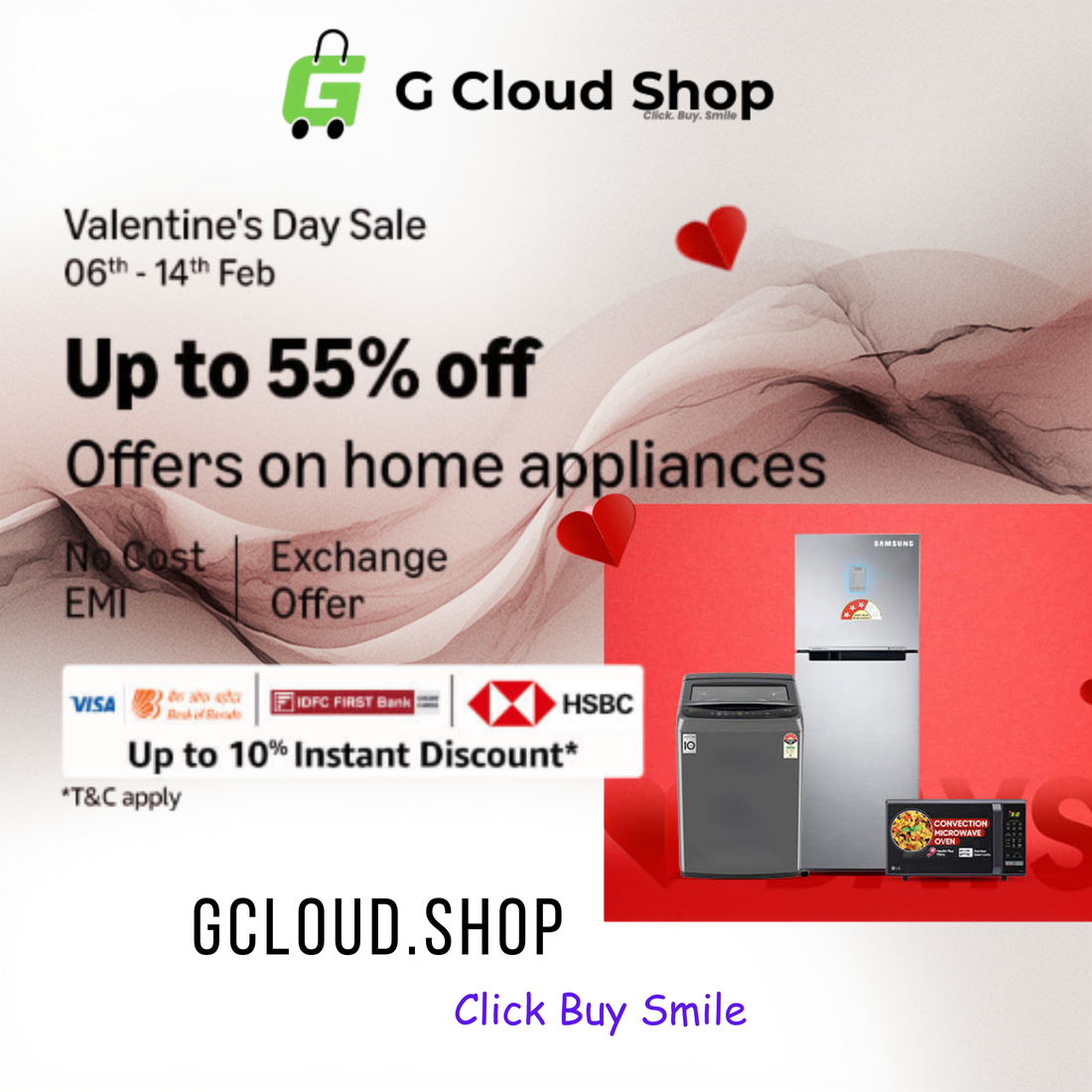 Up to 55% Offers On Home Appliances