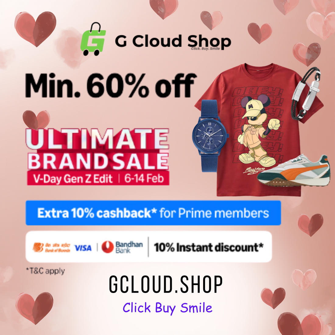 Ultimate Brand Sale Min. 60% Off