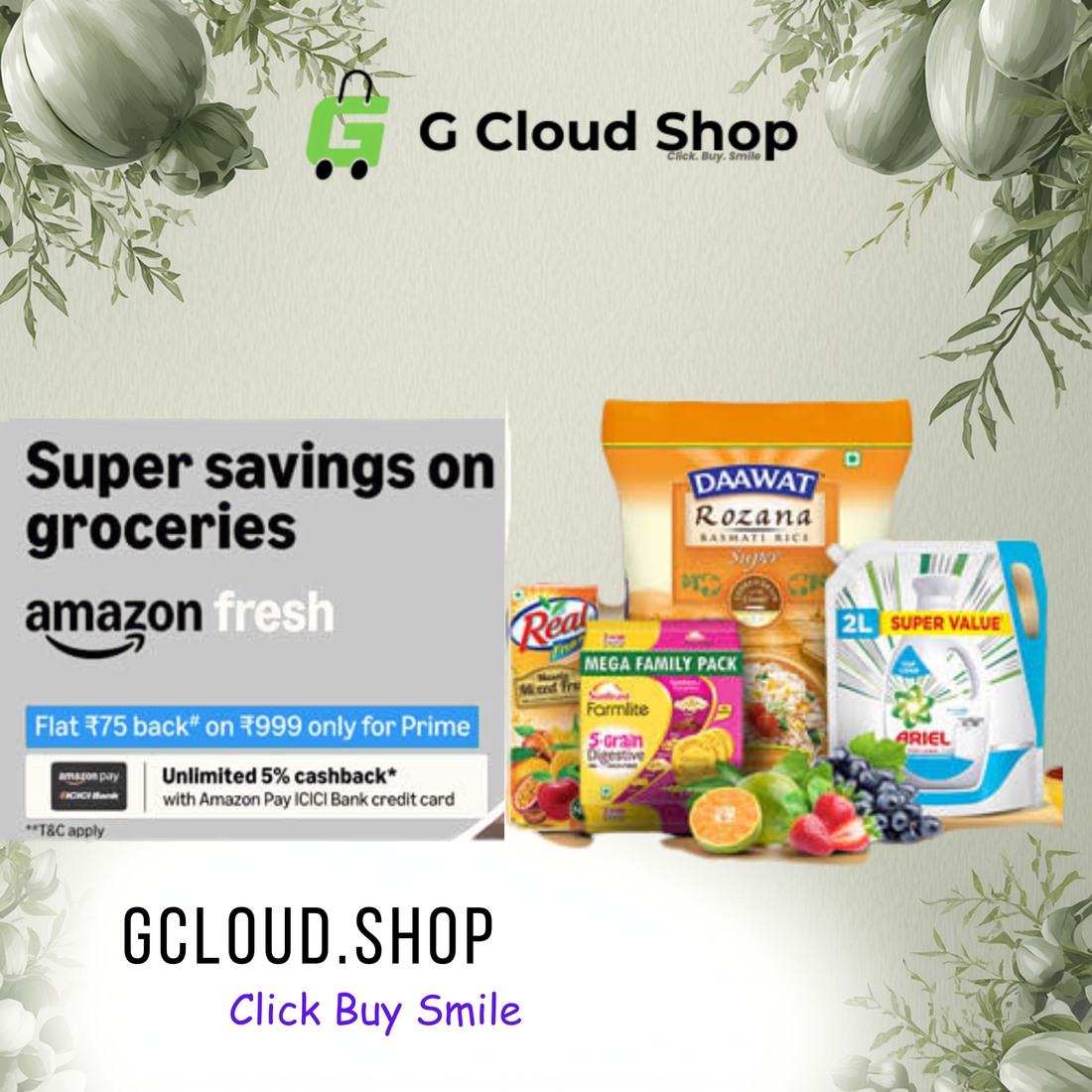 Super Savings On Groceries