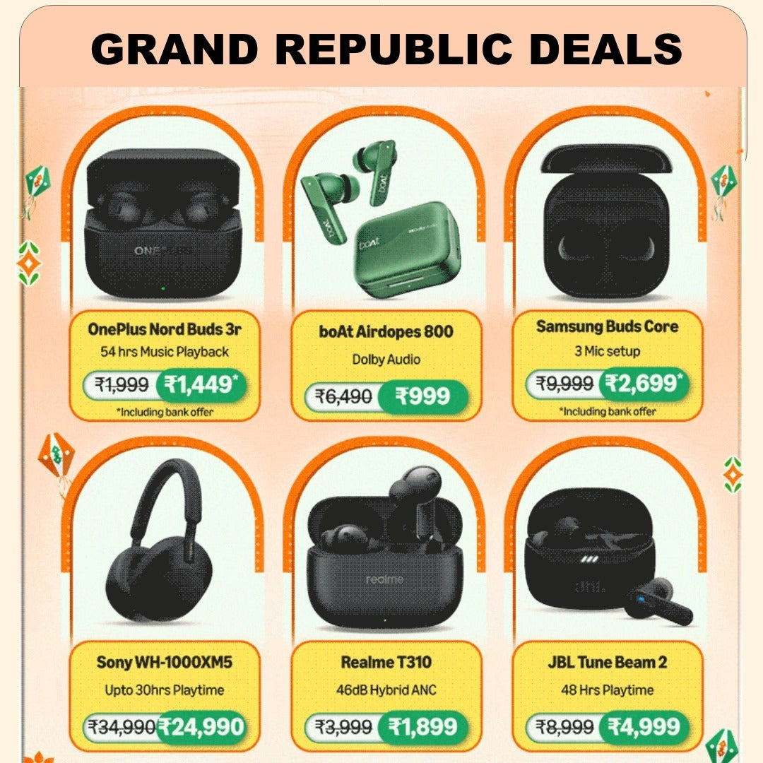 🎧 Grand Republic Audio Headphone Deals