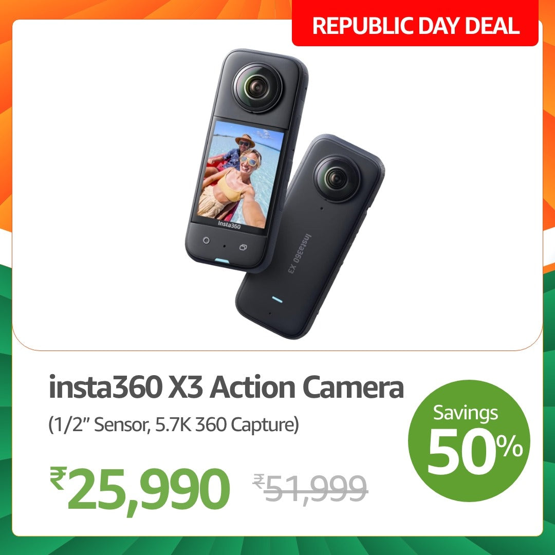 Deal Alert - Insta360 X3 Action Camera