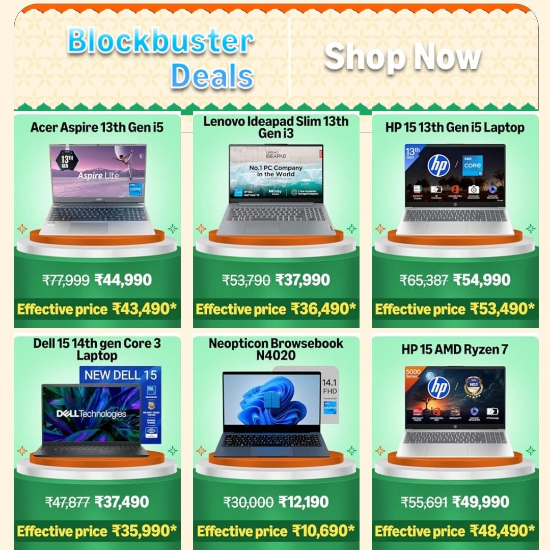💥 Blockbuster Deals On Laptops 💥