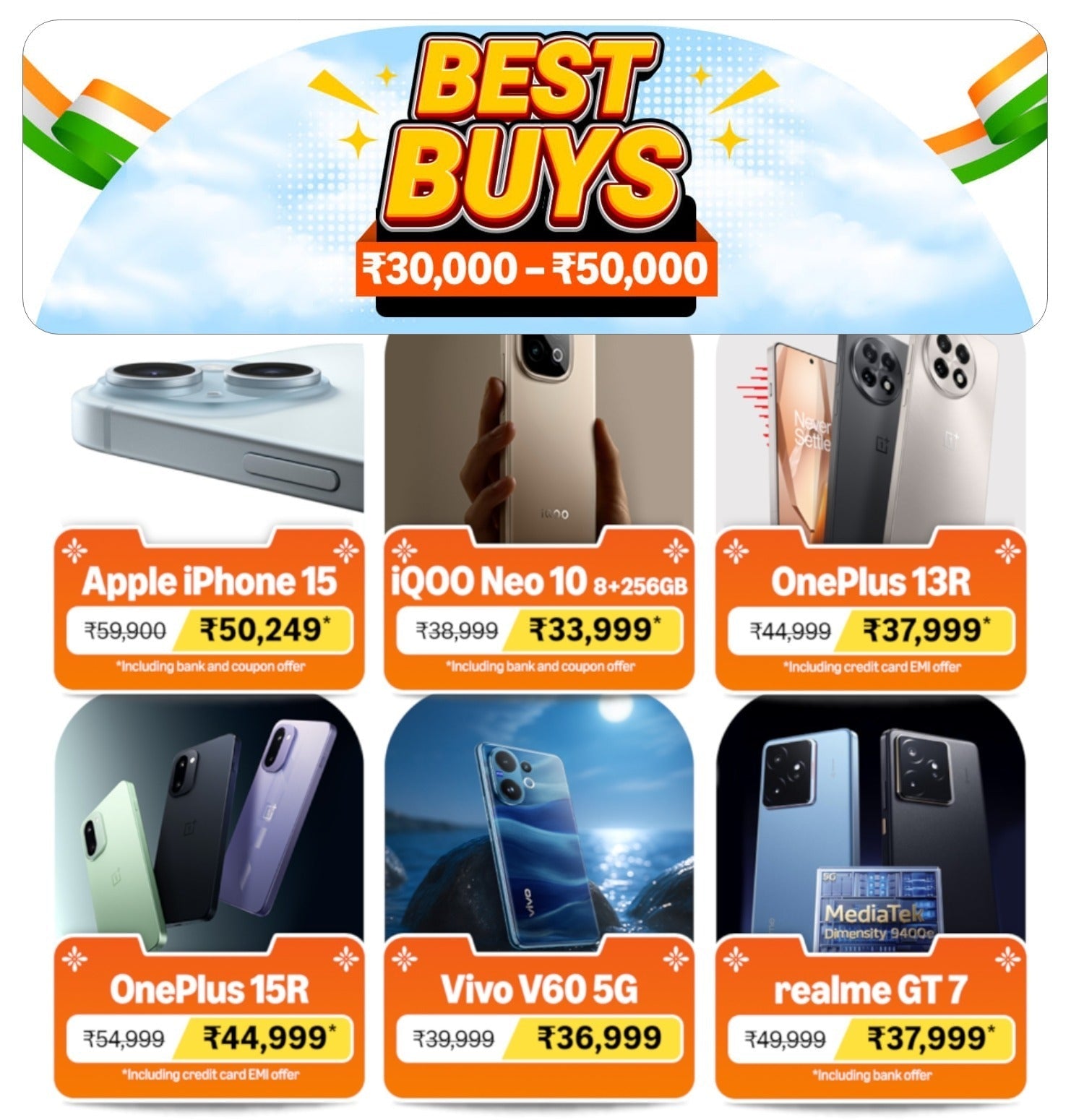 Mobile Best Buys 20 to 50k budget