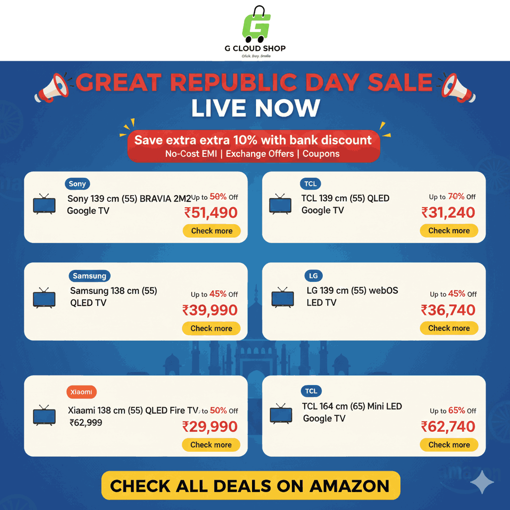 🔥 Smart TV Republic Day Sale