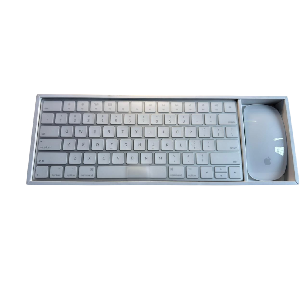 Apple Wireless Magic Keyboard 2 with Apple Magic Bluetooth Mouse 2 (Lighting Cable Edition)