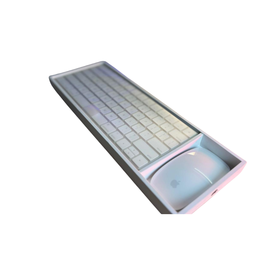 Apple Wireless Magic Keyboard 2 with Apple Magic Bluetooth Mouse 2 (Lighting Cable Edition)