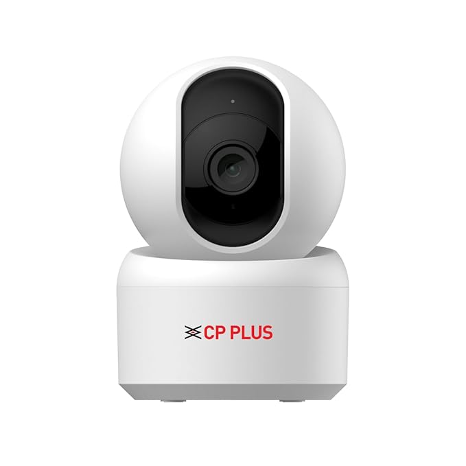 CP PLUS 2MP Full HD Smart Wi-Fi CCTV Camera | Motion Tracking | Two-Way Talk | Night Vision (CP-E25Q)