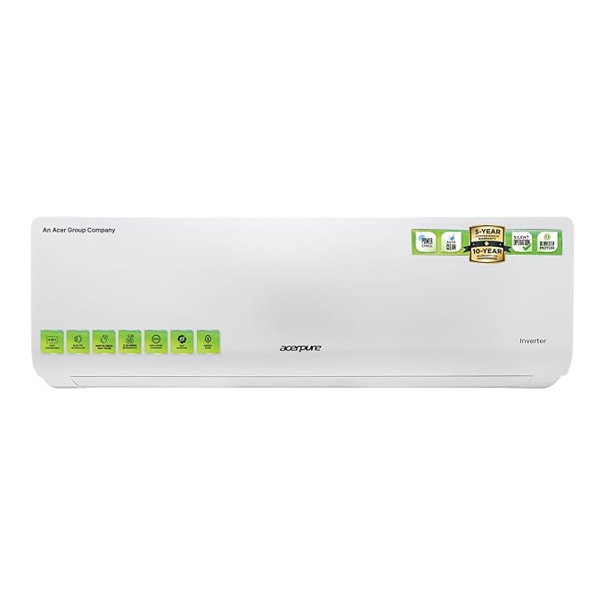 Acerpure Chill 1 Ton 3 Star Inverter Split AC | 4-in-1 Convertible | Anti-Virus Filter | Blue Fin Technology