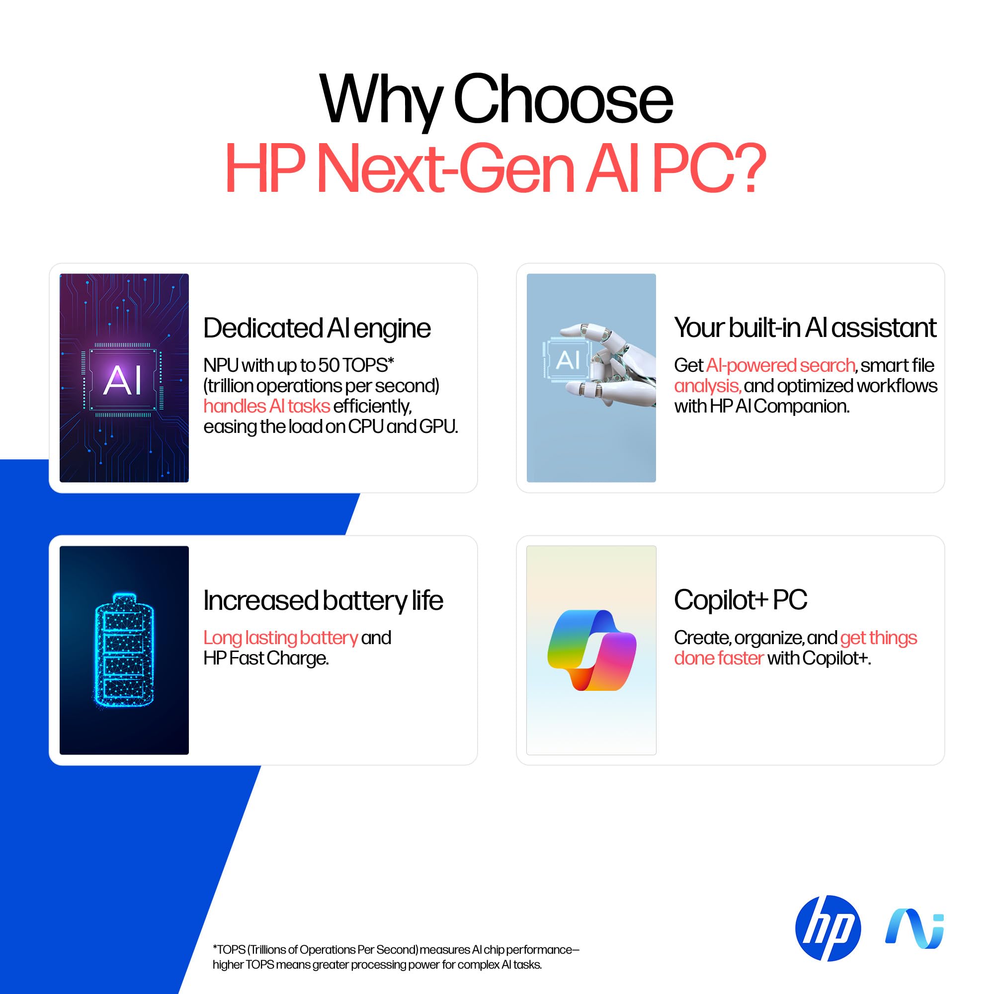 HP Omnibook 5 OLED, Snapdragon X Processor (16GB LPDDR5x,1TB SSD) 2K OLED, Micro-Edge, 16''/40.6cm, Win11, M365*Office24, Glacier Silver, 1.59kg, fb0001QU, FHD Camera, Backlit, Next-Gen AI Laptop