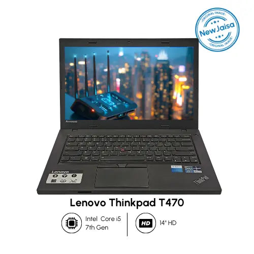 Lenovo ThinkPad Laptop | T470 | Intel i5-7th gen | 14" HD | Win 10 Pro | Refurbished