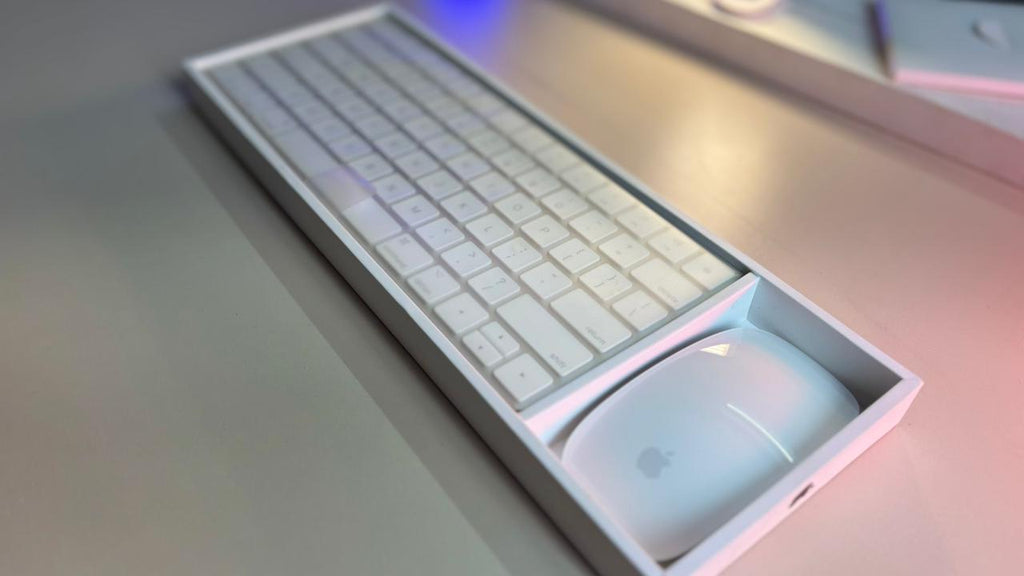 Apple Wireless Magic Keyboard 2 with Apple Magic Bluetooth Mouse 2 (Lighting Cable Edition)