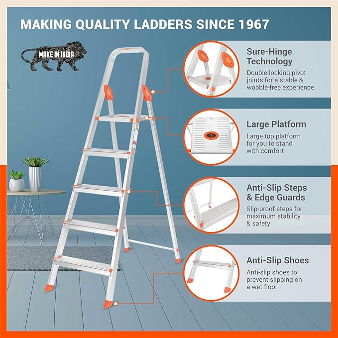bathla-advance-5-step-aluminium-ladder