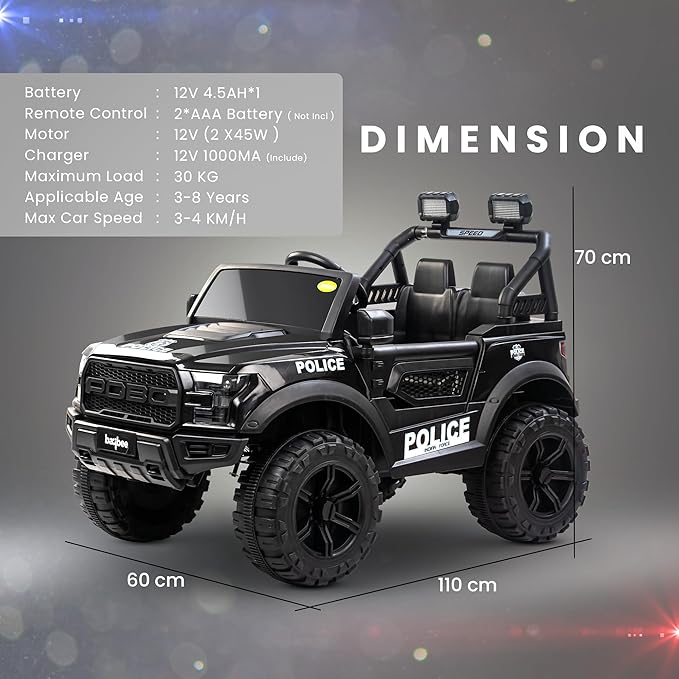 baybee-bronco-police-edition-ride-on-car