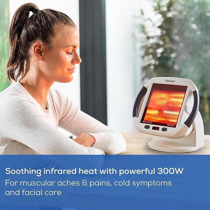 beurer-il50-infrared-heat-lamp-pain-relief-red