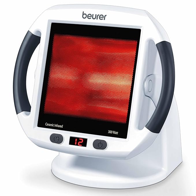 beurer-il50-infrared-heat-lamp-pain-relief-red