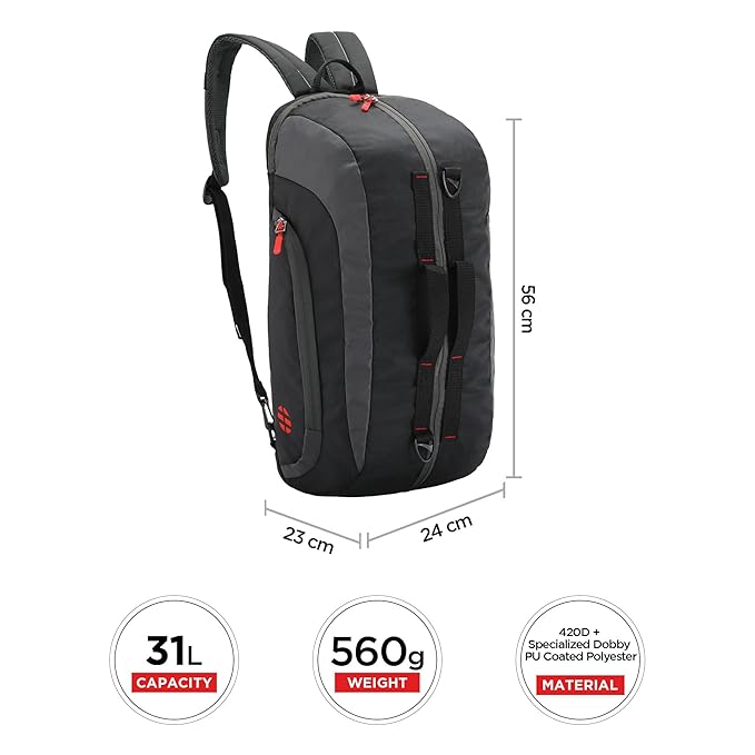 harissons-jake-duffel-gym-bag-31l-black-grey