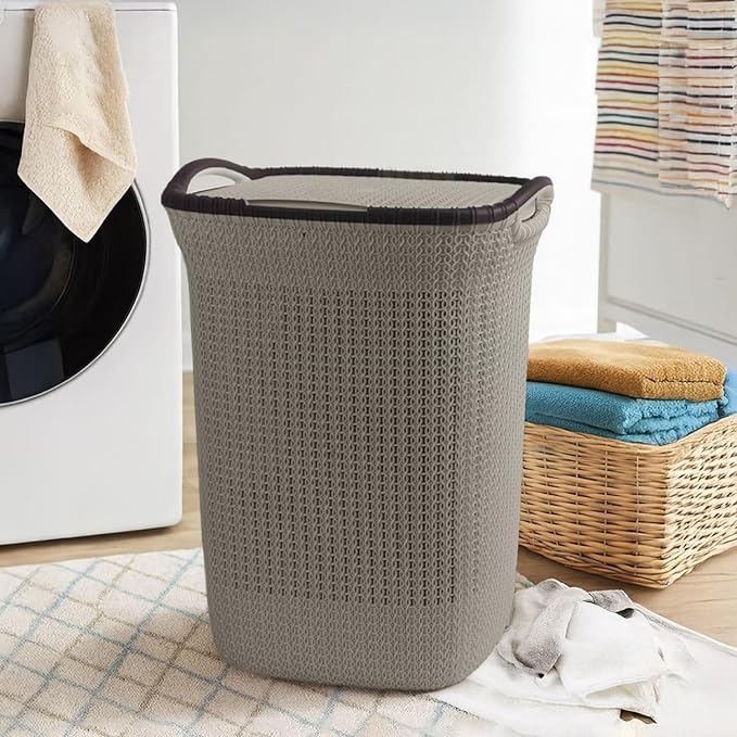 prettykrafts-60l-laundry-basket-lid